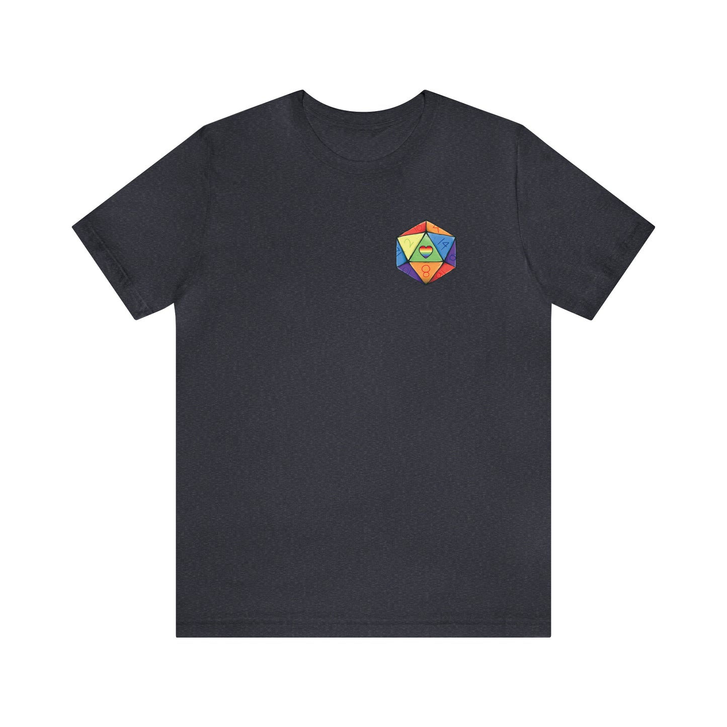 Rainbow D20 T-shirt