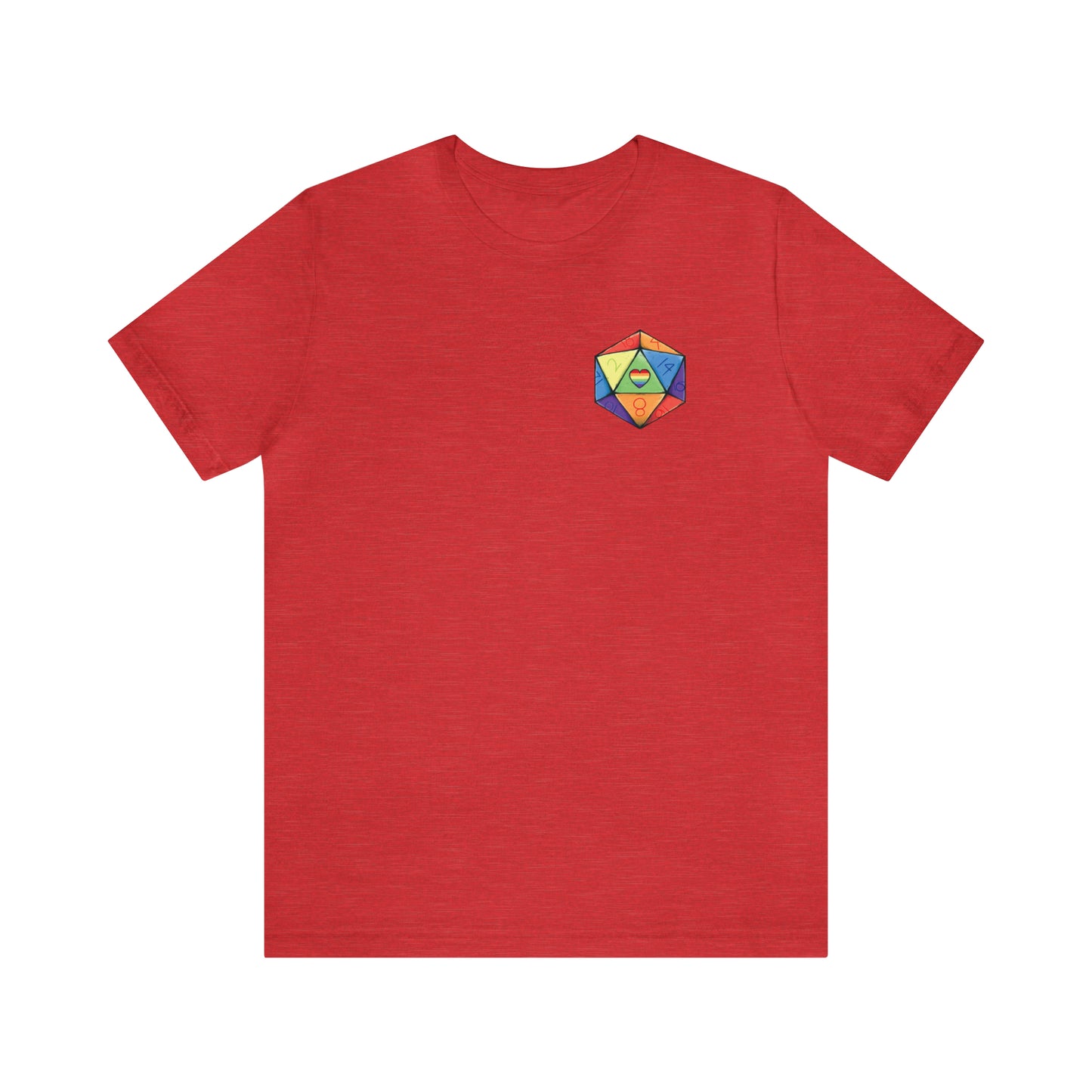 Rainbow D20 T-shirt