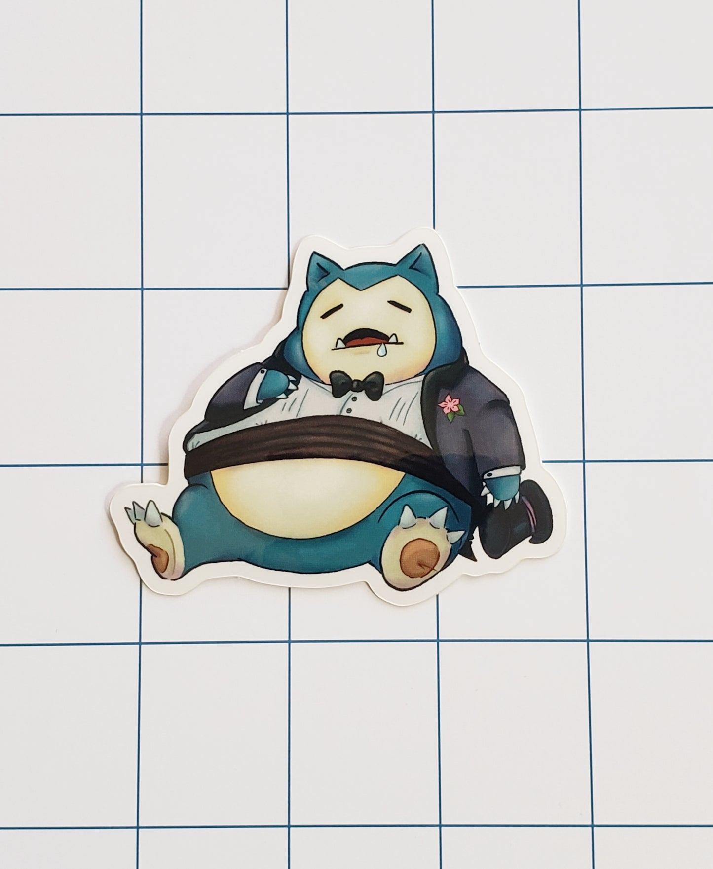 Old Money Snorlax - Sticker
