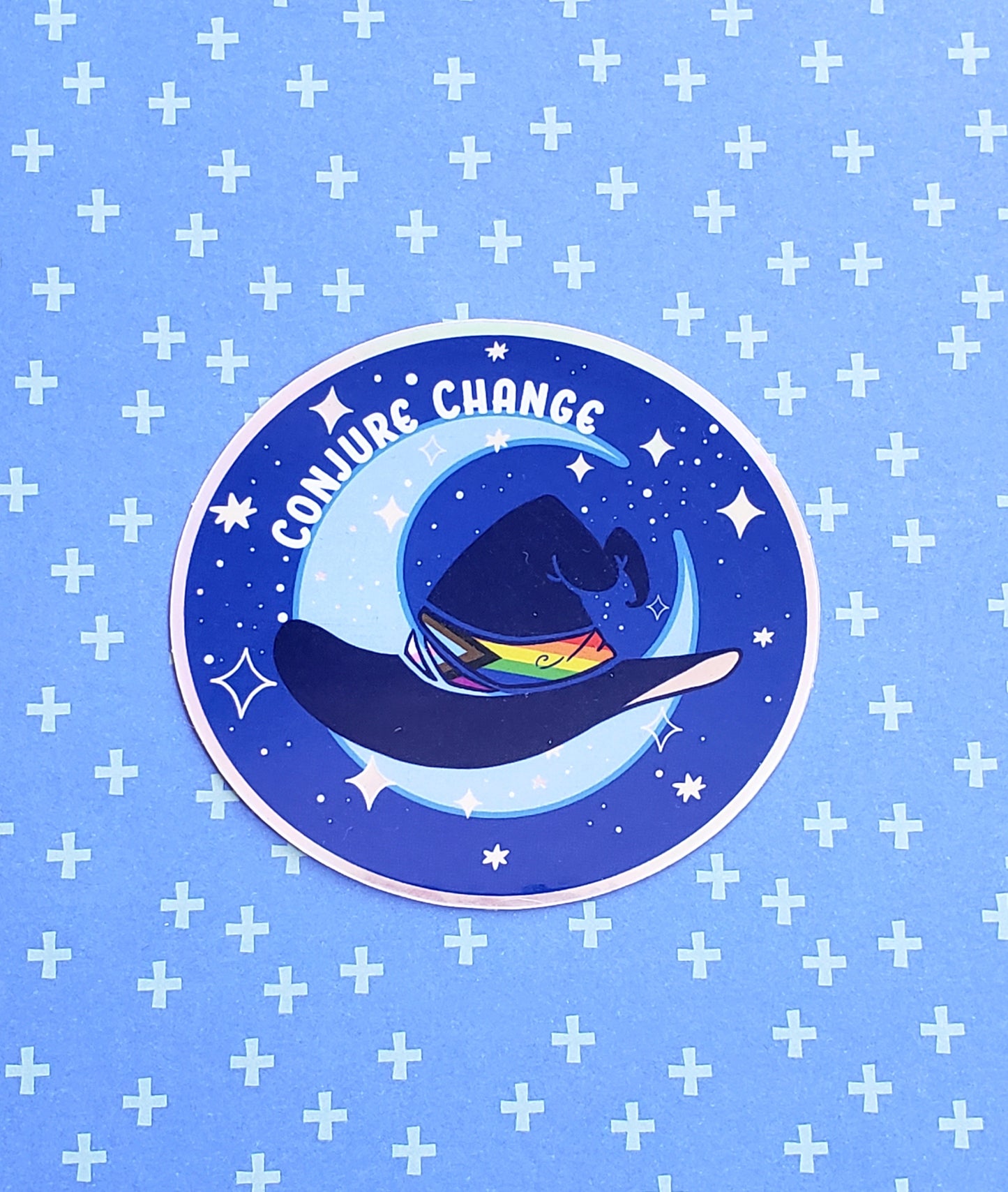 Rainbow Conjure Change - Sticker