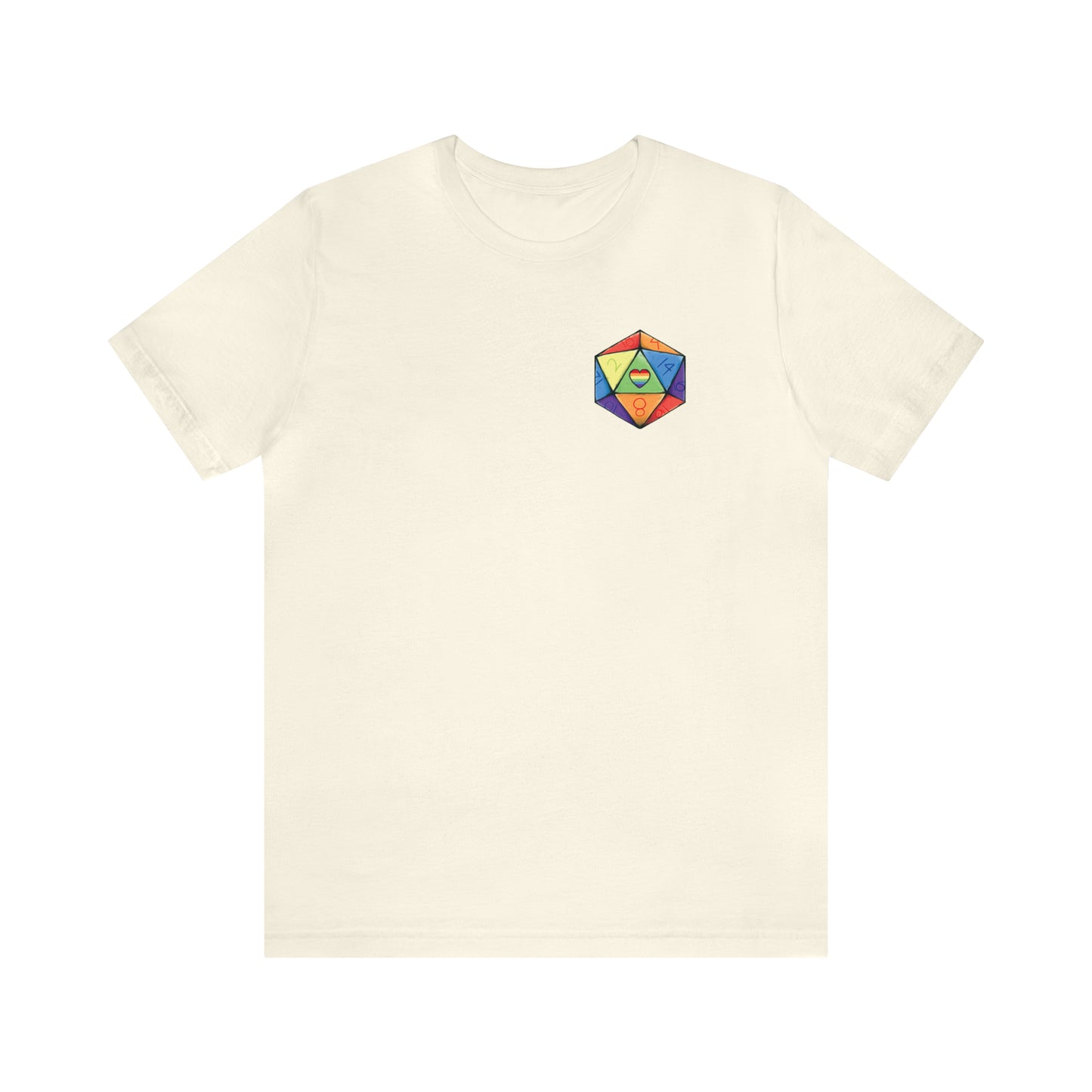 Rainbow D20 T-shirt