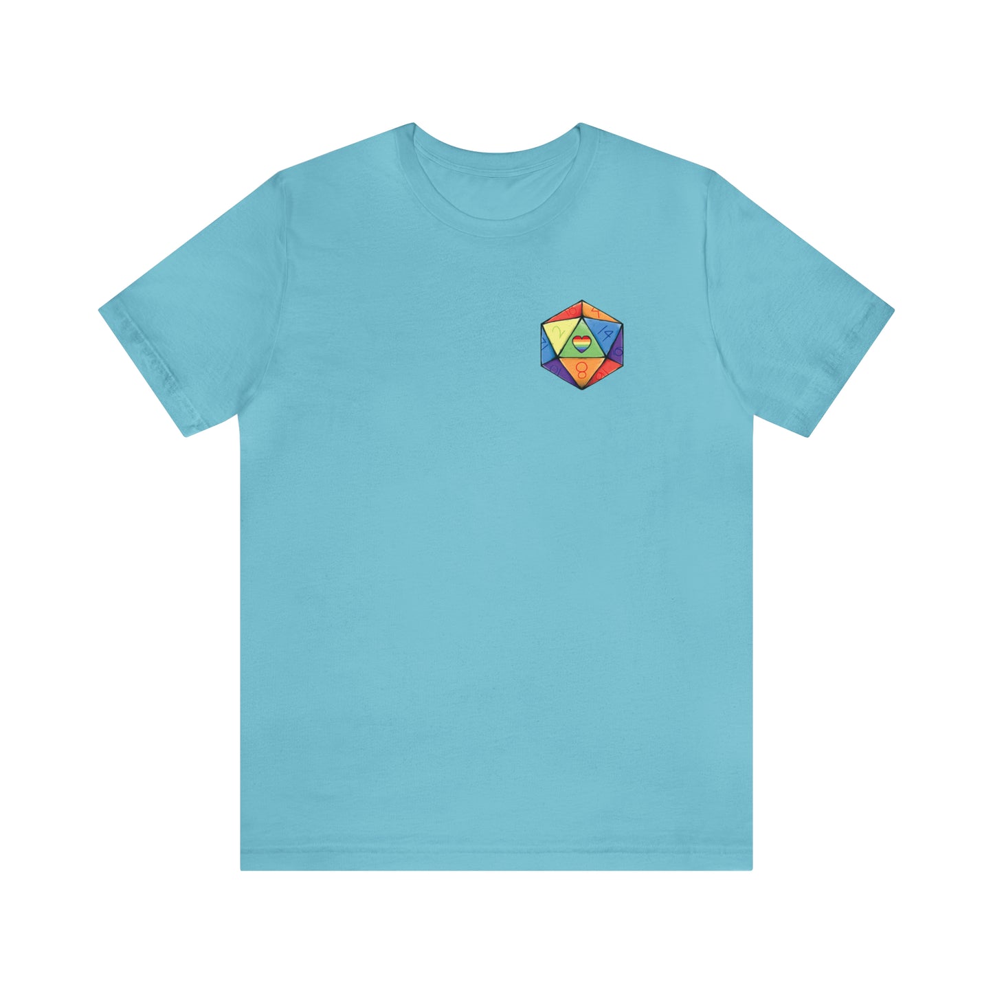 Rainbow D20 T-shirt
