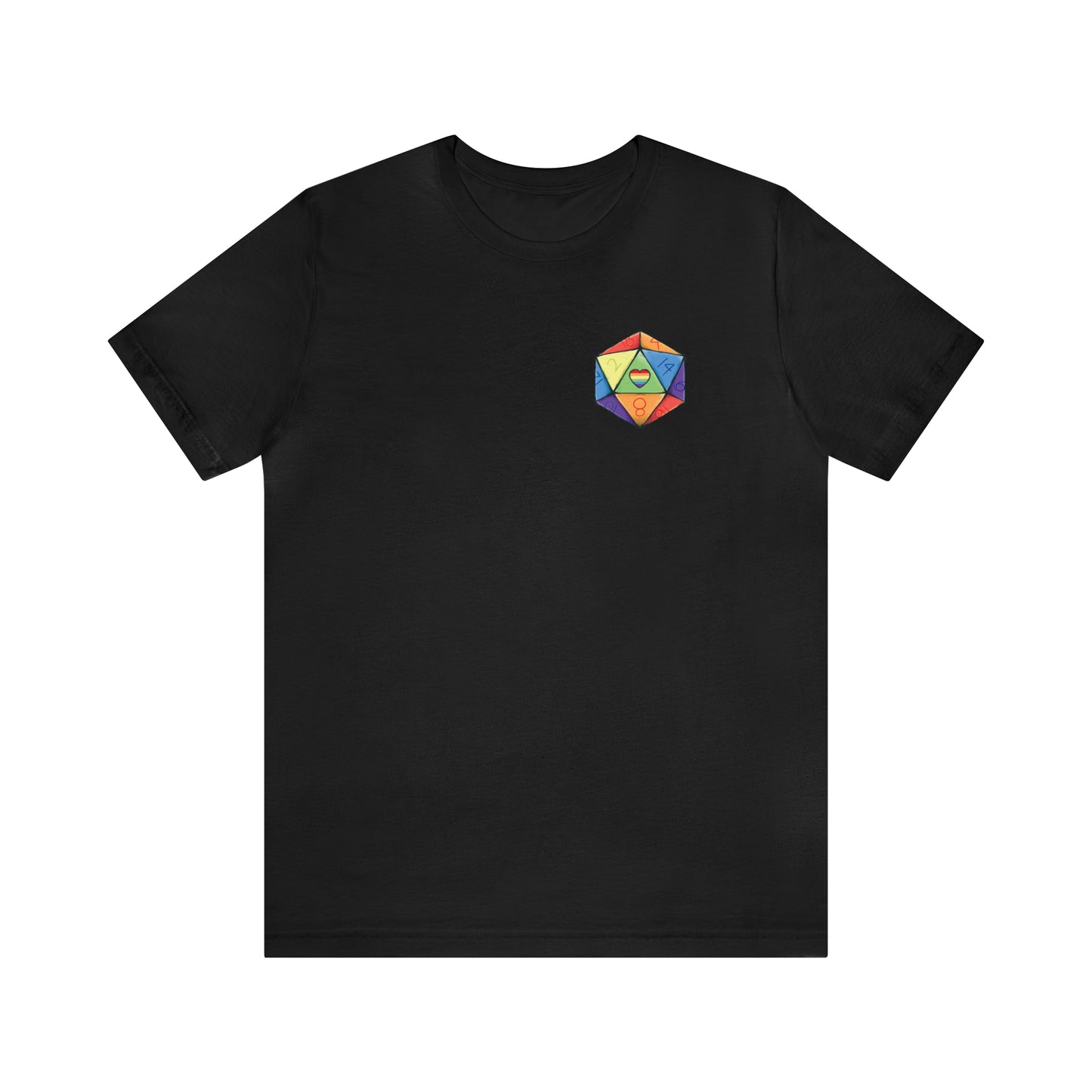 Rainbow D20 T-shirt