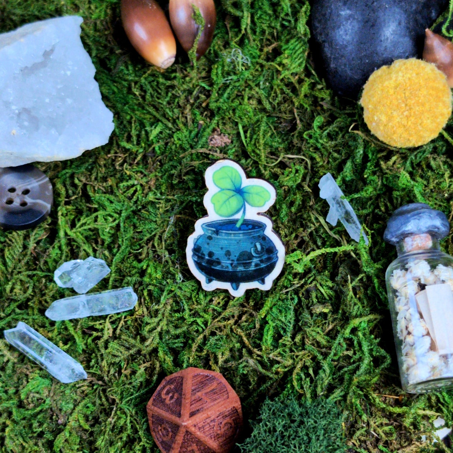 Cauldron - Wooden Pin