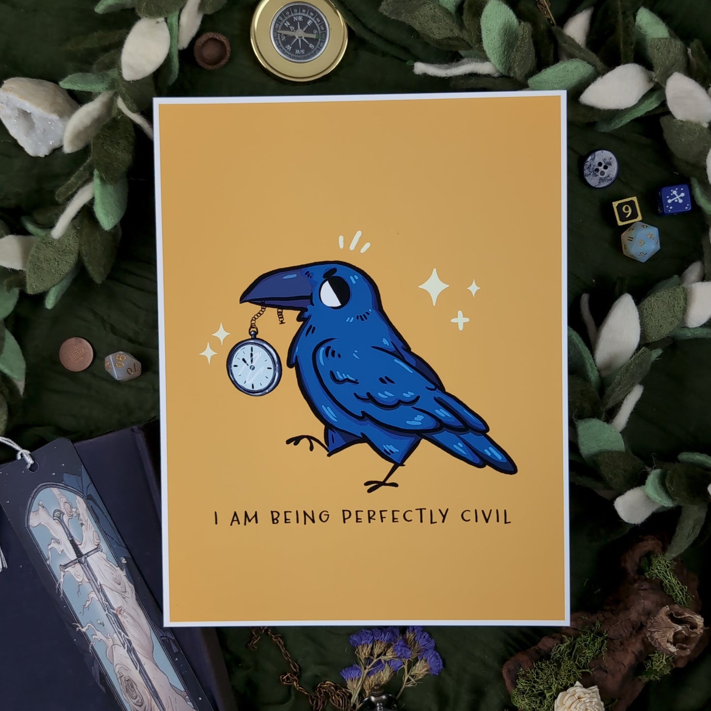 Civil Raven - Print