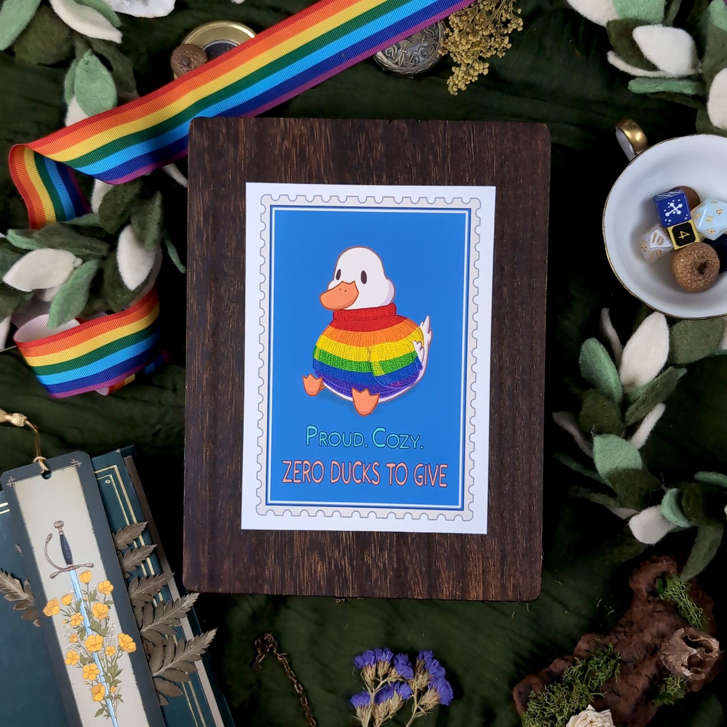 Cozy Duck - Print