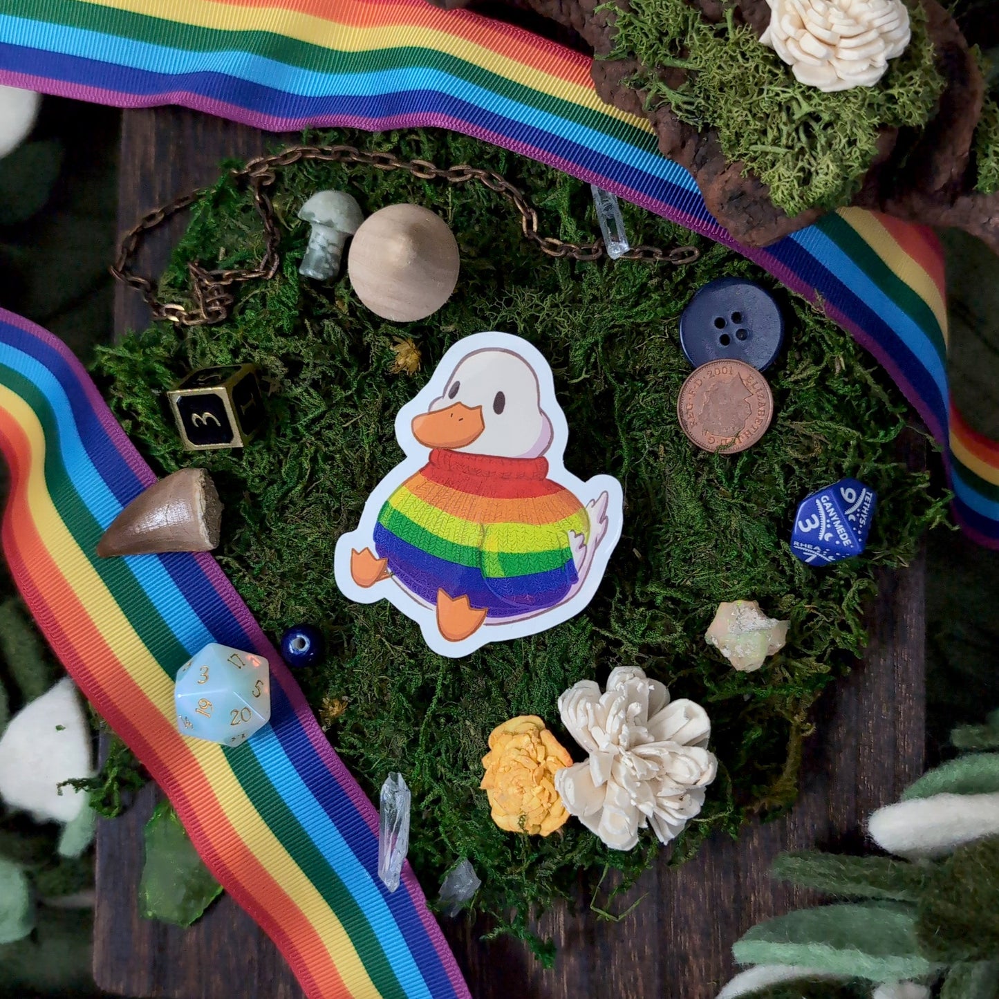 Cozy Duck - Sticker