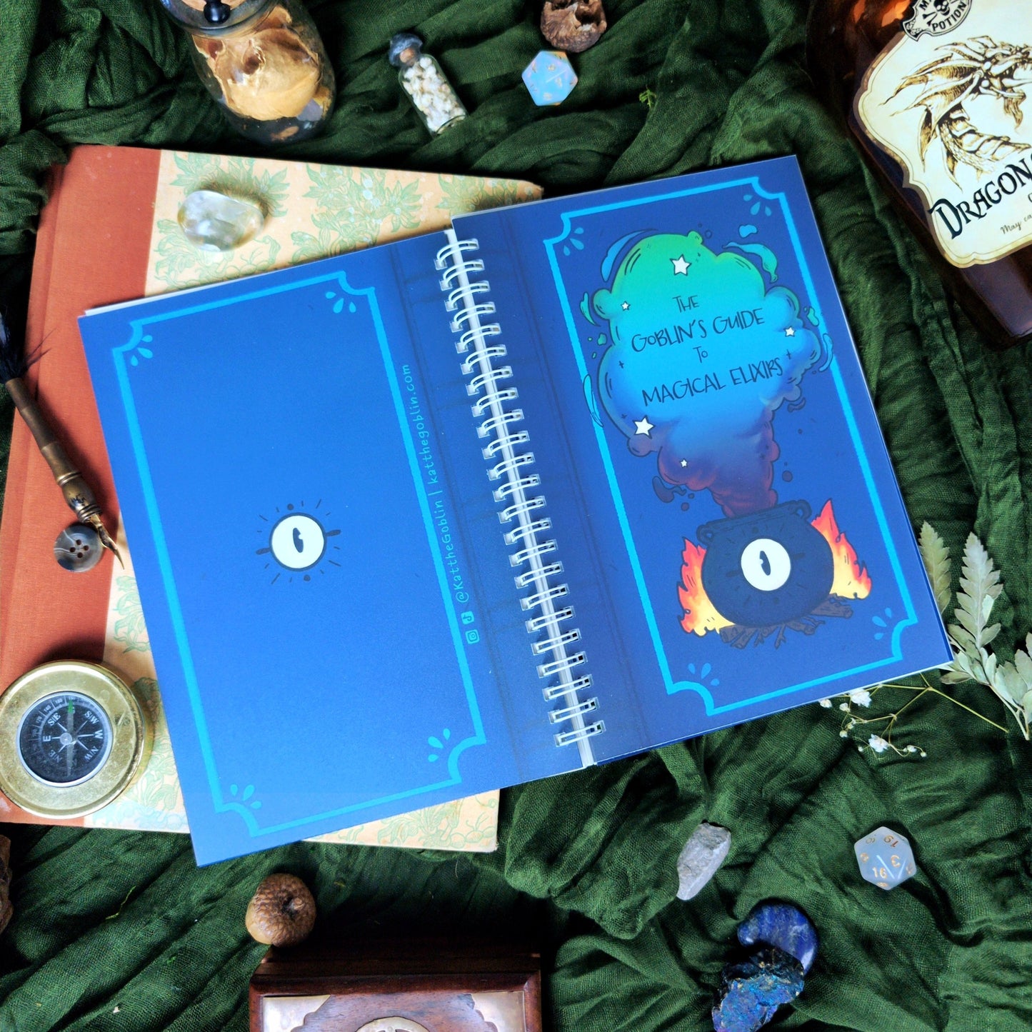 The Cauldron Book - Reusable Sticker Book