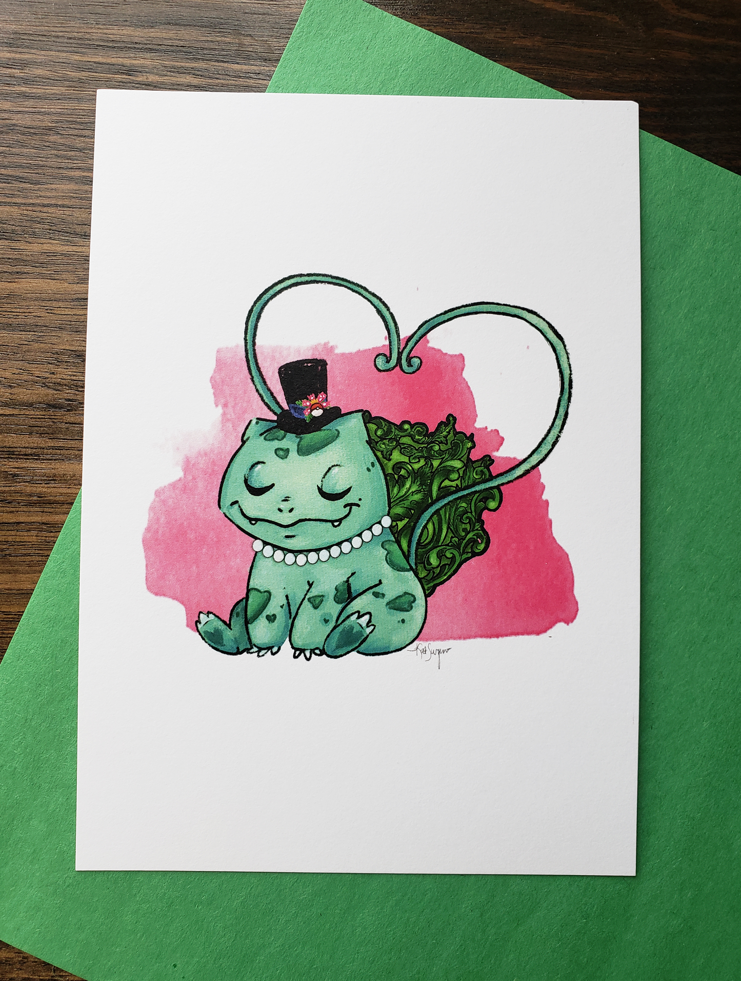 Darling Bulbasaur - Print