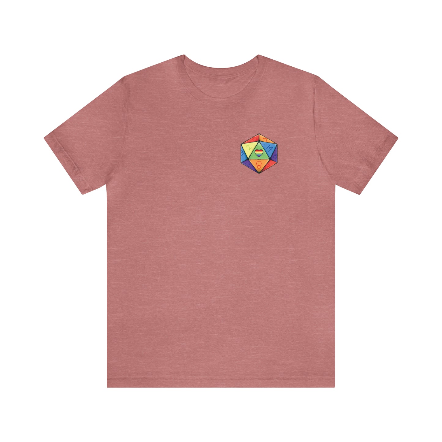 Rainbow D20 T-shirt