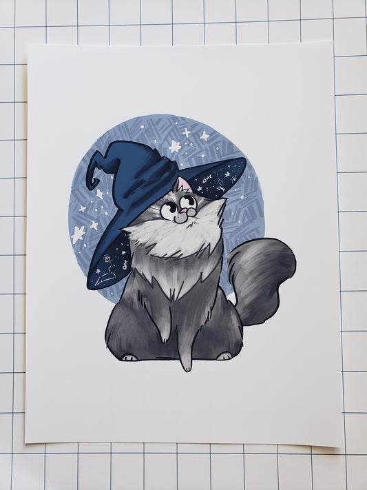 Wizard Cat - Print