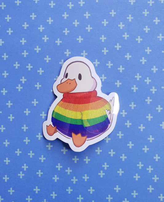 Cozy Duck - Sticker