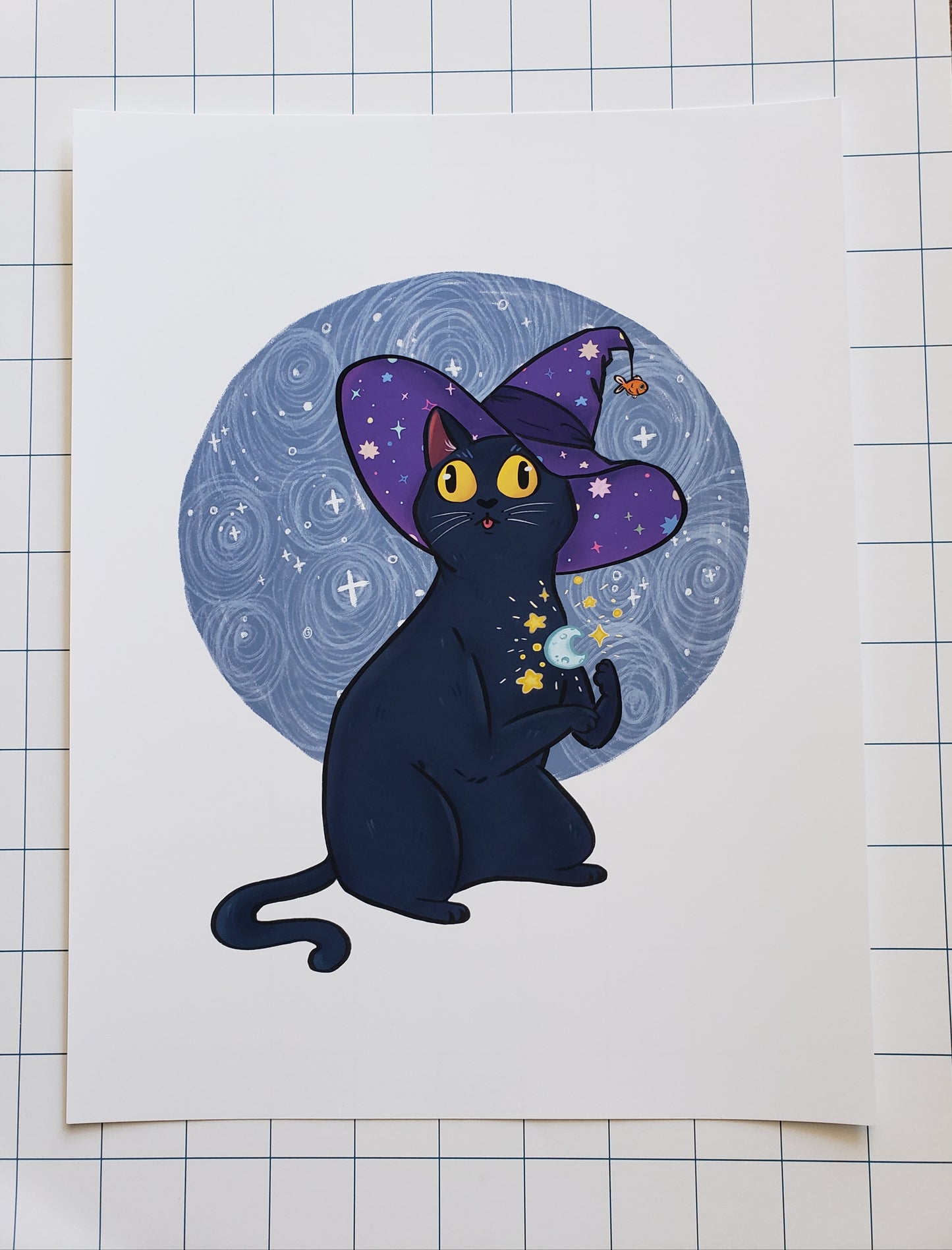 Witch Cat - Print