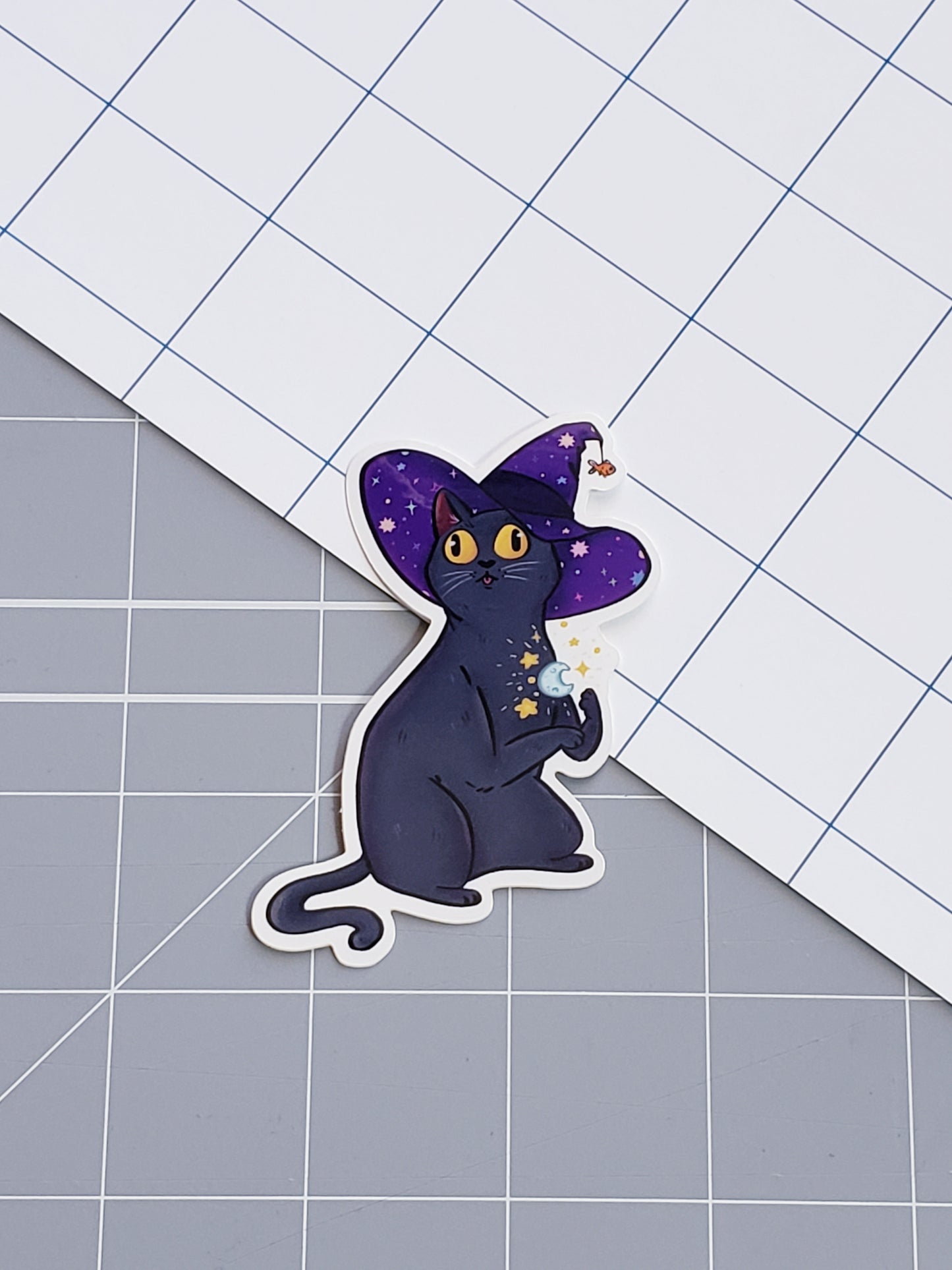 Witch Cat - Sticker