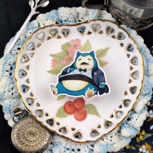 Old Money Snorlax - Sticker