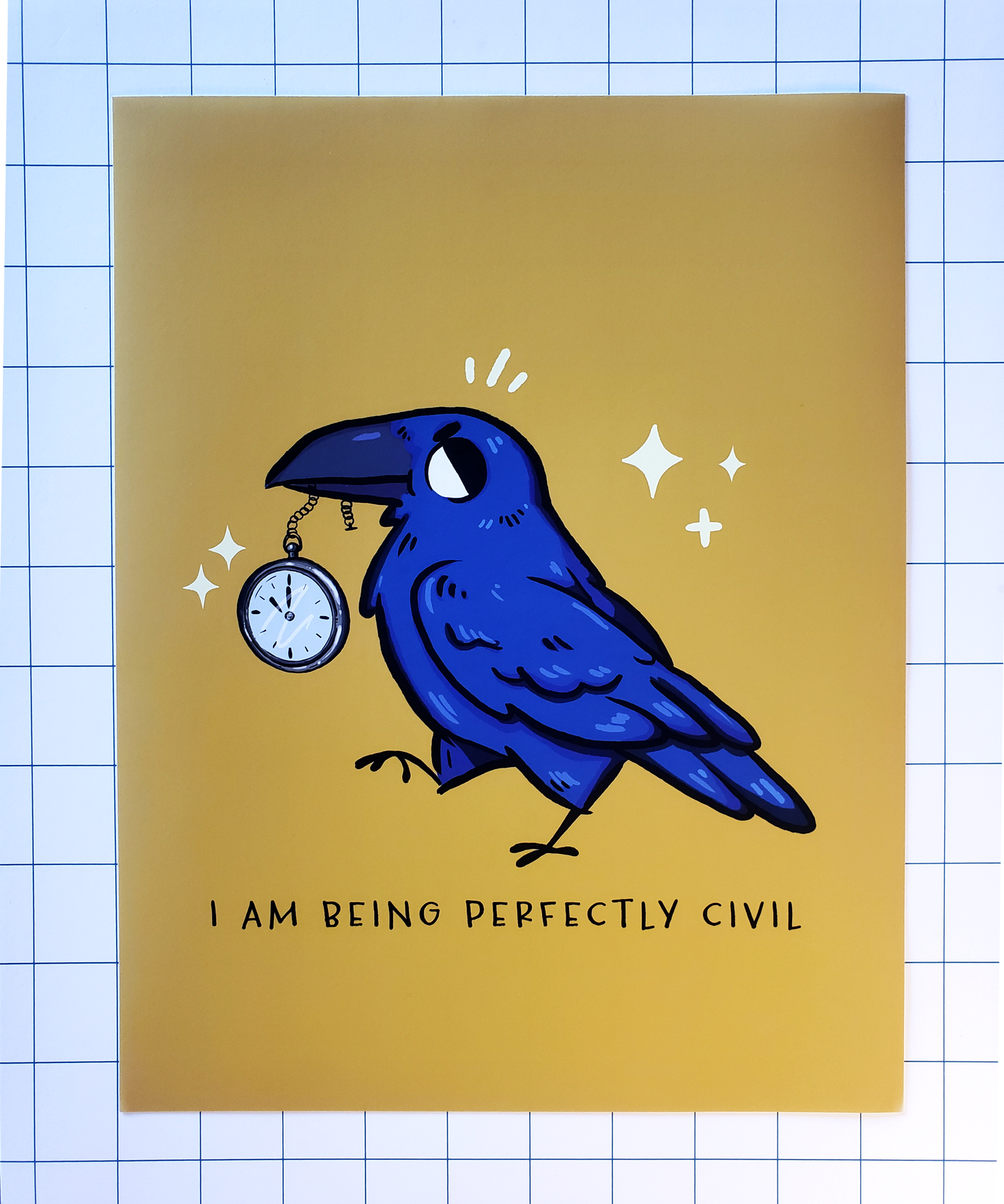 Civil Raven - Print
